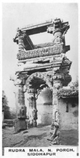 Rudra Mala, north porch, Siddhapur, India, c1925. Artist: Unknown
