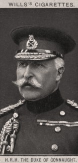 H.R.H The Duke of Connaught, 1908.Artist: WD & HO Wills