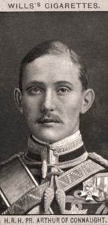 Prince Arthur of Connaught, 1908.Artist: WD & HO Wills