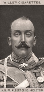 H.H, PR. Albert of SG-Holstein, 1908.Artist: WD & HO Wills