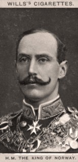 H.M The King of Norway, 1908.Artist: WD & HO Wills