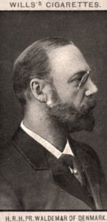 H.R.H, PR. Waldemar of Denmark, 1908.Artist: WD & HO Wills