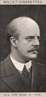 H.G The Duke of Fife, 1908.Artist: WD & HO Wills