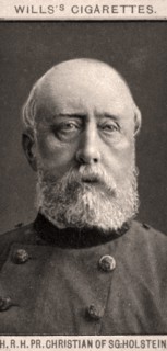 H.R.H, PR. Christian of SG-Holstein, 1908.Artist: WD & HO Wills