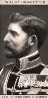 H.R.H The Crown Prince of Romania, 1908.Artist: WD & HO Wills
