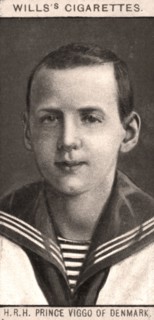 H.R.H Prince Viggo of Denmark, 1908.Artist: WD & HO Wills