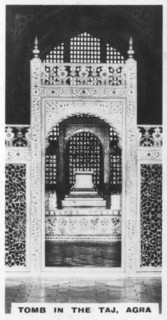 Tomb in the Taj, Agra, Uttar Pradesh, India, c1925