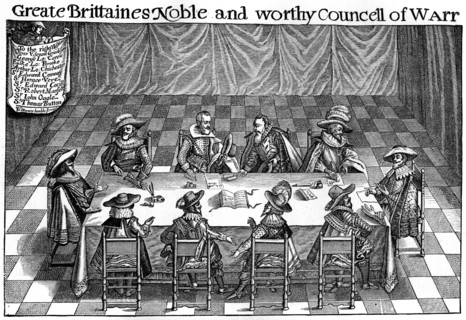 The Council of War, 1623-1624, (1893). Artist: Unknown