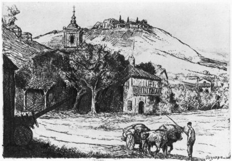 'Village en Biscaye', 1924. Artist: JP Tillac