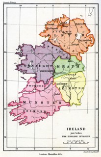Ireland just before the English (Norman) invasion, 1169 (1893). Artist: Unknown