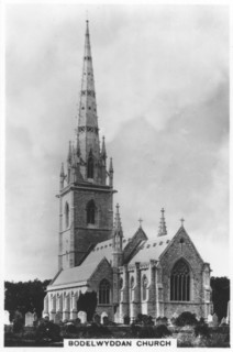 The Marble Church (St Margaret's Church), Bodelwyddan, north Wales, 1936. Artist: Unknown