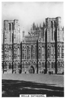 Wells Cathedral, Wells, Somerset, England, 1936. Artist: Unknown
