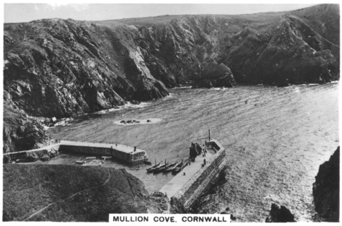 Mullion Cove, Cornwall, 1936. Artist: Unknown