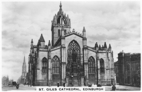 St Giles' Cathedral, Edinburgh, 1937. Artist: Unknown