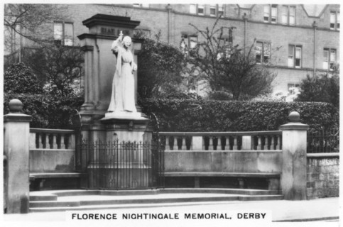 Florence Nightingale memorial, Derby, 1937. Artist: Unknown
