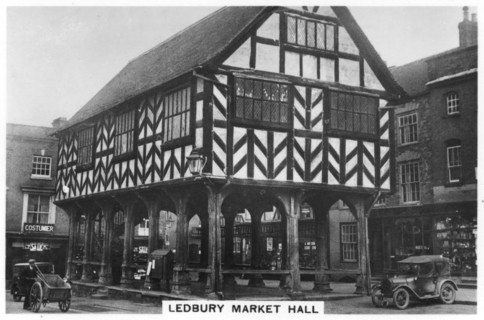 Ledbury Market Hall, Herefordshire, 1937. Artist: Unknown