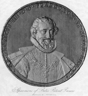 Henry IV, King of France.Artist: Freebairn
