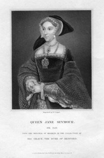 Jane Seymour, third wife and Queen of Henry VIII of England, (1823).Artist: R Cooper