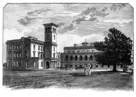 Osborne House, East Cowes, Isle of Wight. Artist: Unknown