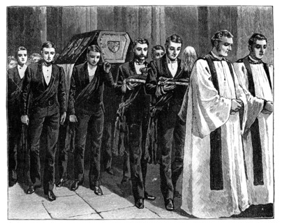 Prince Albert's funeral, 1861. Artist: Unknown