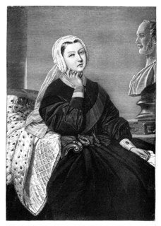 Queen Victoria at Osborne House, late 19th century. Artist: Unknown