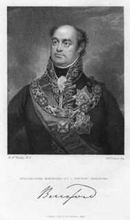 William Beresford, 1st Viscount Beresford, British soldier and politician, 1830.Artist: Peltro William Tomkins