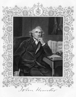 John Hunter (1728-1793), Scottish surgeon, 19th century.Artist: GH Adcock