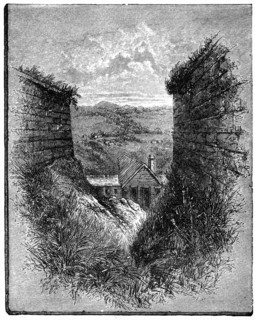 Ditch and ramparts, Quebec, Canada, late 19th century. Creator: Unknown.