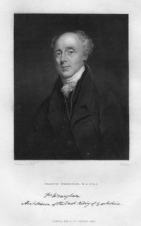 Francis Wrangham (1769-1842), British classical scholar, 1829.Artist: R Hicks