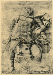 'A Sleeping Soldier', 1913.Artist: Andrea Mantegna