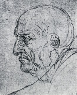 'Head of an Old Man', 1913. Artist: Leonardo da Vinci