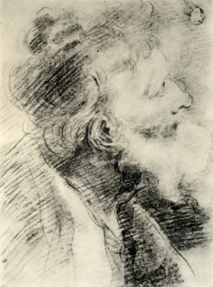 Study for the Head of an Old Man, 1913.Artist: Peter Paul Rubens
