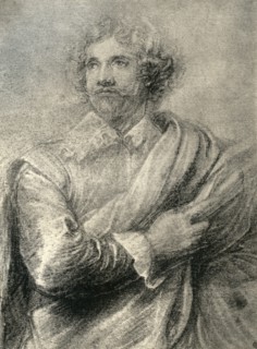 Study for the painting of the engraver, Peter De Jode the Younger, 1913.Artist: Anthony van Dyck