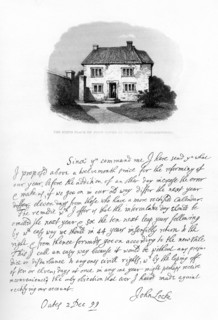 Part of a letter from John Locke to Sir Hans Sloane, late 17th-early 18th century, (1840).Artist: John Locke