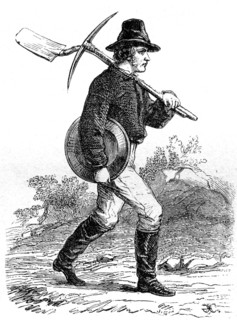 'Gold Miner', California, 19th century. Artist: Unknown