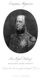'His Royal Highness Edward, Duke of Kent', 1801. Artist: Armstrong