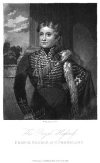 'Prince George of Cumberland', 1831. Artist: W Nicholas
