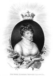 Her Royal Highness the Princess Elizabeth, 3rd daughter of George III, 1806. Artist: Scriven
