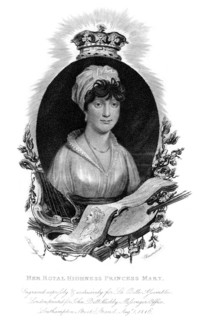 'Her Royal Highness the Princess Mary', 1816. Artist: Cheeseman