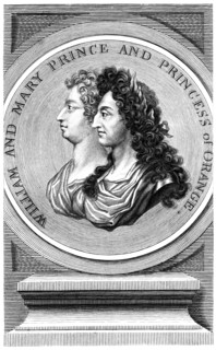 William and Mary, Prince and Princess of Orange. Artist: R White