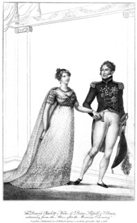 Princess Charlotte & Prince Leopold, 1816. Artist: Unknown