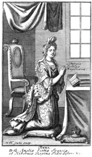 Queen Anne (1665-1714).Artist: Gucht