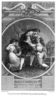 King Charles I (1600-1649), 1793.Artist: William Satchwell Leney