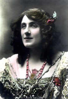 Julia Neilson (1868-1957), English actress, early 20th century.Artist: J Beagles & Co