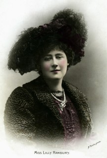 Lily Hanbury (1874-1908), English actress, early 20th century.Artist: Reinhold Thiele