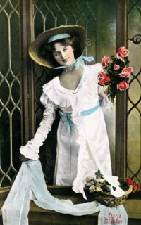 Doris Stocker, actress, early 20th century.Artist: Bassano Studio