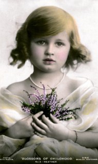 'Blossoms of Childhood No.3: Heather', early 20th century.Artist: J Beagles & Co