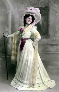 Zena Dare (1887-1975), English actress, 1906.Artist: Rotary Photo