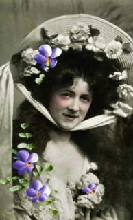 Gladys Huxley, actress, 1908. Artist: Unknown
