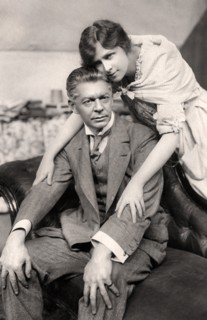 Marie Lohr (1890-1975) and E Holman Clark (1864-1925), early 20th century.Artist: Foulsham and Banfield